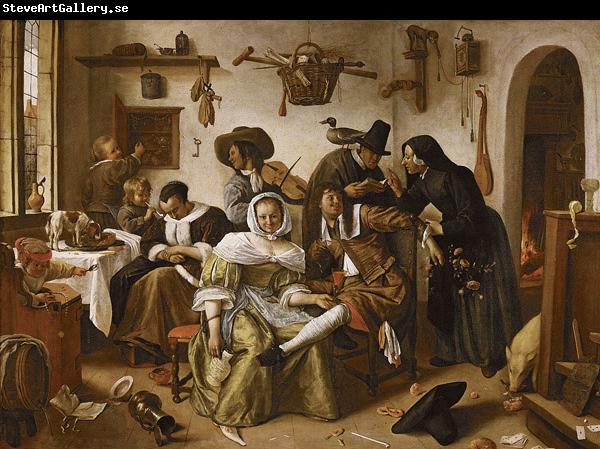 Jan Steen Die verkehrte Welt